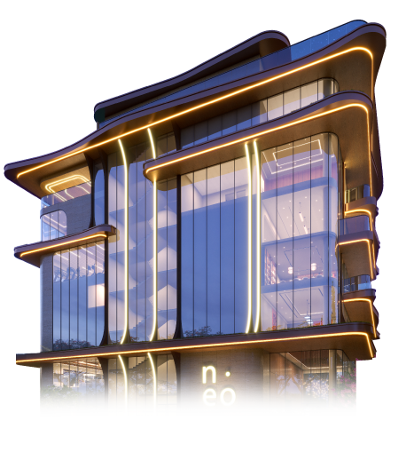 Club Neo building colour rendering