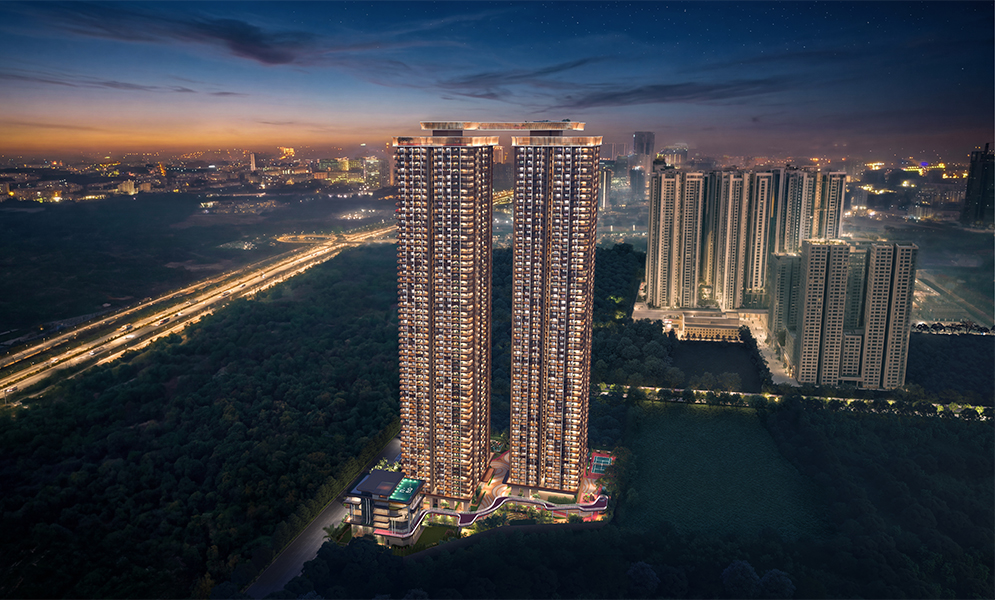 Financial district skyline view from Neo Towers