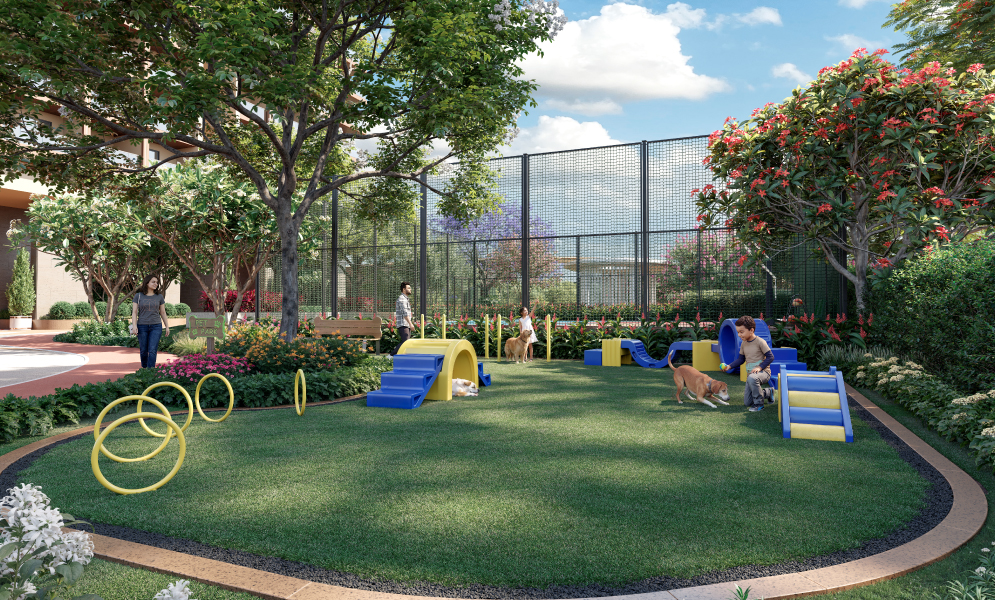 Pet park at Neo Towers