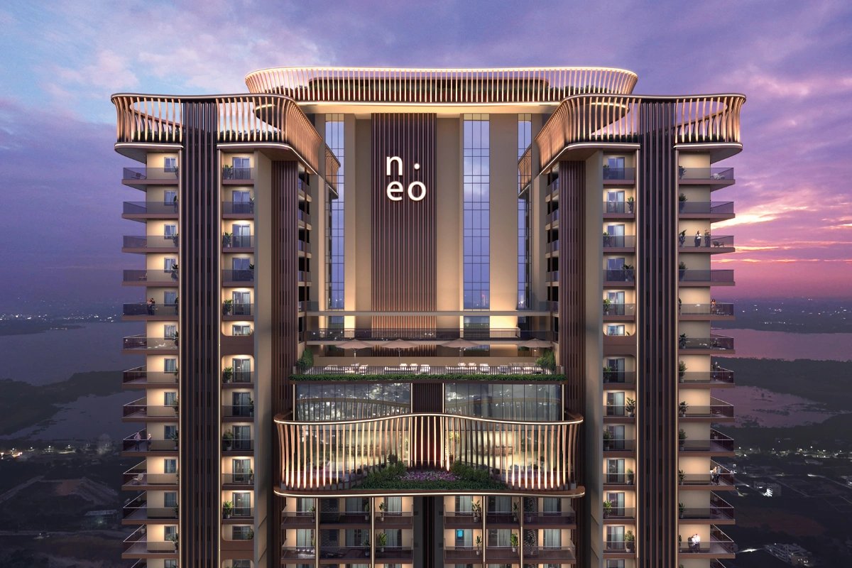 Sky Office Outside View